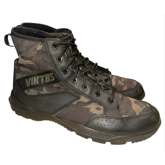 Viktos Other - VIKTOS Tactical Johnny Combat Military Waterproof Boots Mens Sz 13 Black Camo